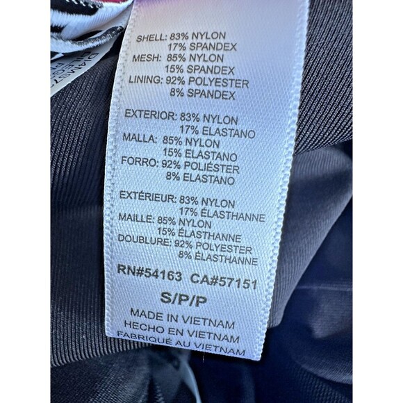 DKNY Women's Tie-Back Halter-Style one piece swimsuit Pink Multicolor Size Small - Picture 11 of 11